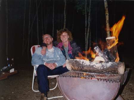 Spa� am Lagerfeuer