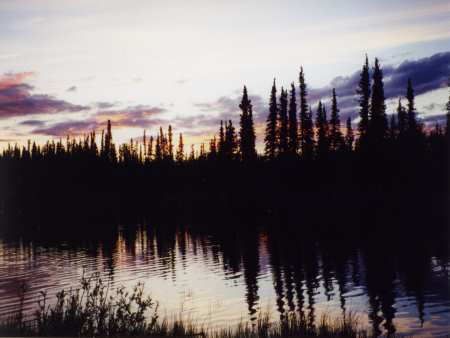 Abendstimmung am Moon Lake