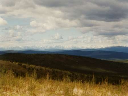 Auf dem Top of the World Highway Auf dem Top of the World Highway