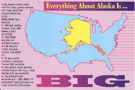 Alaska ist gro�!