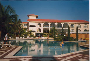 Das Fiesta Inn auf Cozumel