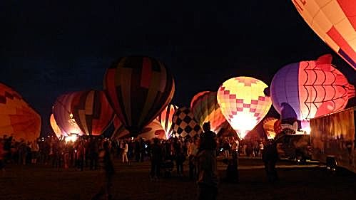 Balloon Glowing