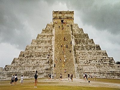 Die Pyramide in Chichen Itza