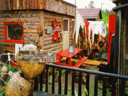 Szene in Carcross