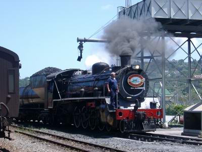 Der Outeniqua Choo-Tjoe-Traini Der Outeniqua Choo-Tjoe-Traini