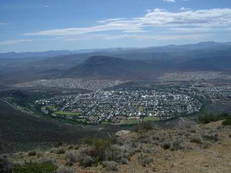 Blick auf Graaf Reinet