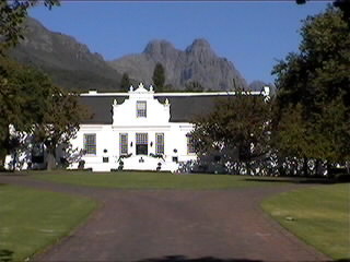 Weingut Lanzerac bei Stellenbosch