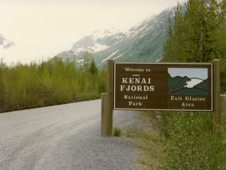 Zufahrt zum Exit Glacier Zufahrt zum Exit Glacier
