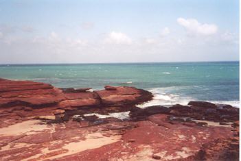 Klippen am Red Bluff